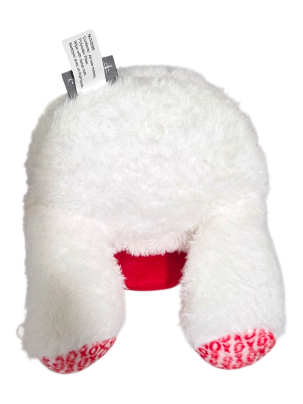 Hallmark 2019 White Plush Bear Holding Red Heart - Soft Cuddly Toy - Picture 4 of 12